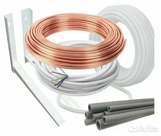Монтажный комплект для кондиционера(медная трасса)