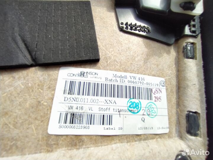 Обшивка двери Volkswagen Tiguan