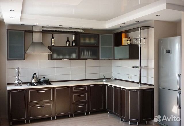 Угловые кухни на заказ. Мод 10916