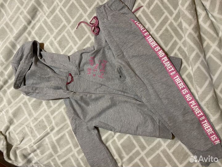 Пакет одежды на девочку размер 128