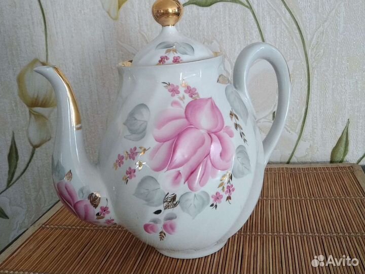 Заварочные чайники,чашки,сахарницы СССР