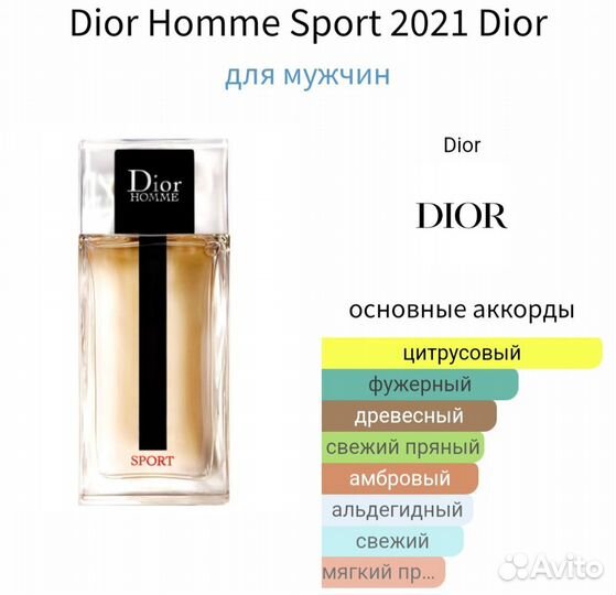 Dior homme sport