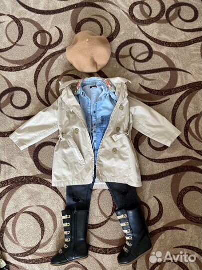 Пакет вещей на девочку 98 104 zara