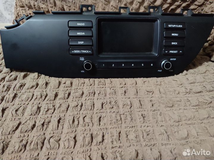 Магнитола kia rio 4