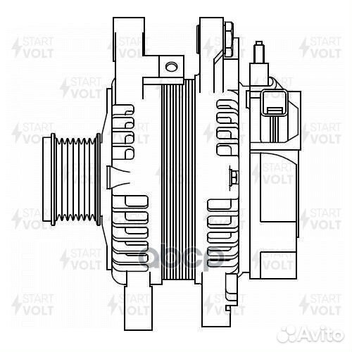 Генератор LG1963 startvolt