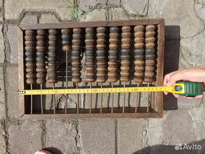 Счеты деревянные СССР, старинные, ретро