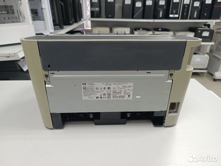Принтер HP LaserJet P1505, лазерный ч/б