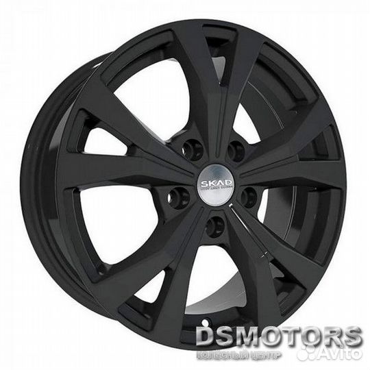 Диски Нагано 6.5/16 5x114.3 ET45 d66.1 чёрный барх