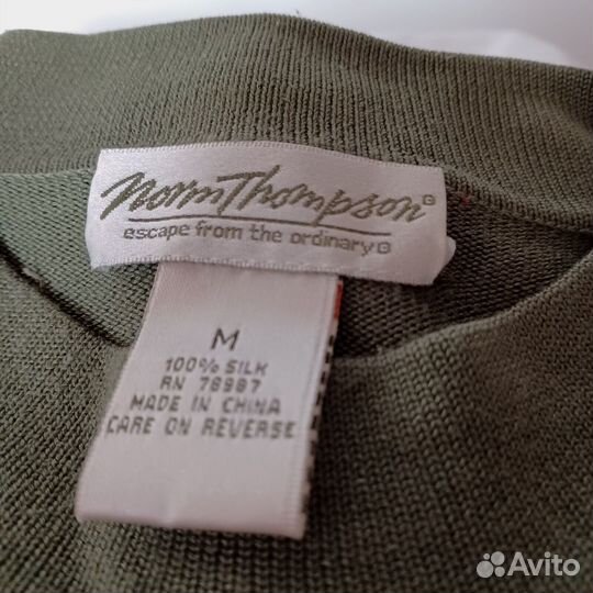 Свитер водолазка Norm Thomson США Шелк