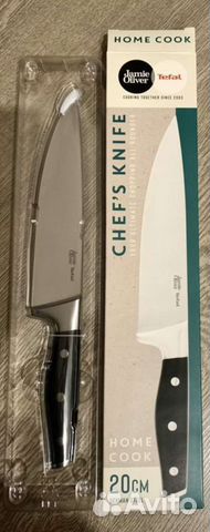 Нож tefal 20 см шеф Jamie Oliver