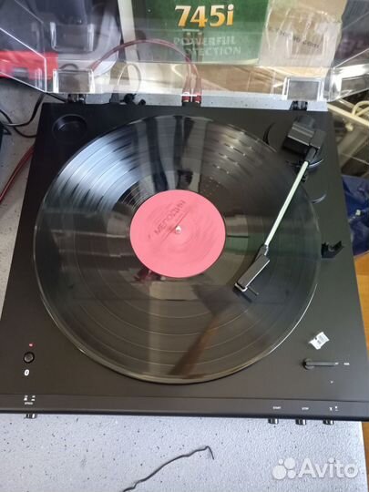 Проигрыватель Audio-Technica AT-LP60XBT BK Автомат