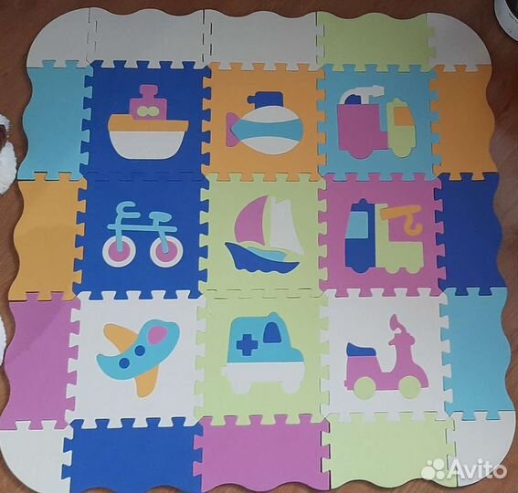Коврик-мозайка для ребенка