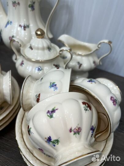 Чайный сервиз новый на 6 персон