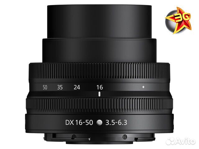 Объектив Nikon 16-50mm f/3.5-6.3 VR DX Nikkor Z Black