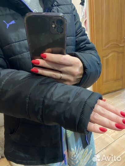 Куртка демисезонная puma женская