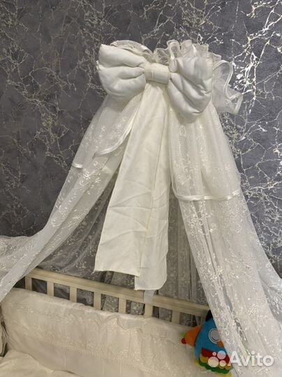 Бортики с балдахином