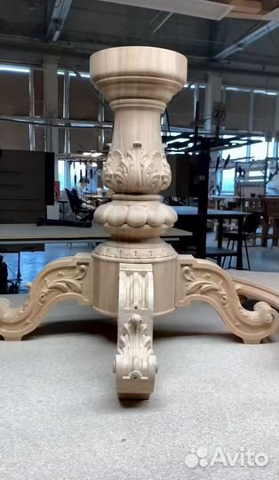 Подстолье из дерева ножки для стола опора стола