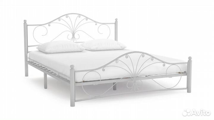 Askona двуспальная кровать с матрасом