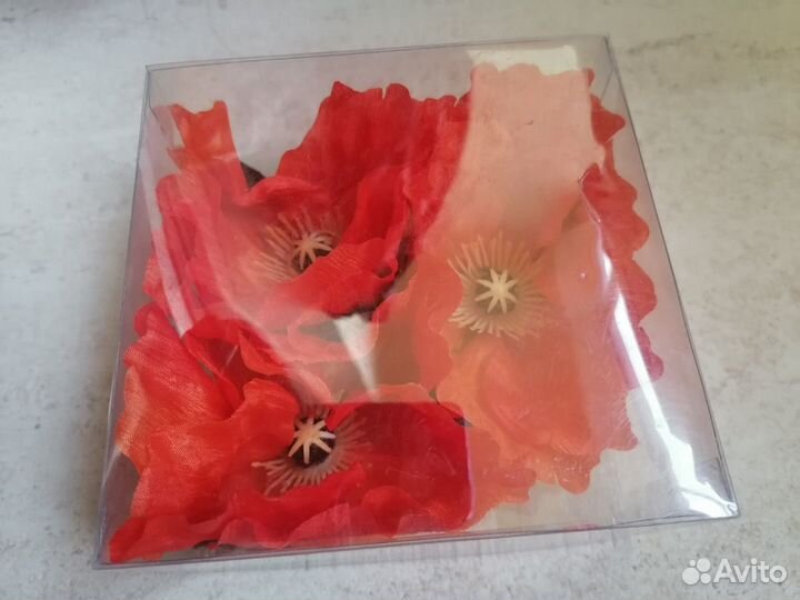 IKEA цветы новые декоративные в коробке