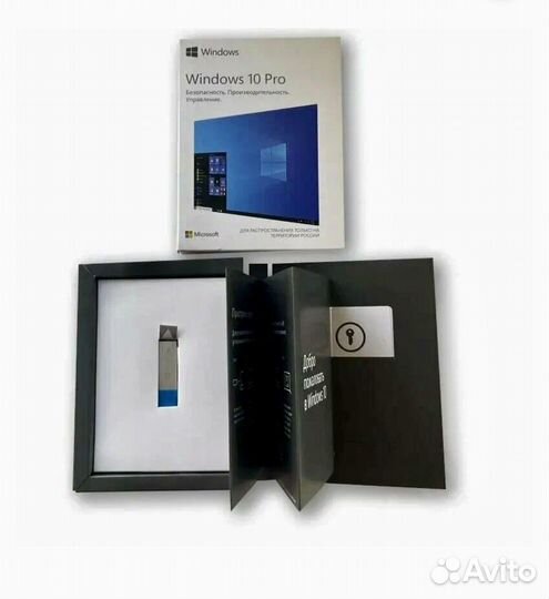 Windows 10 Pro Box Original Запечатанные