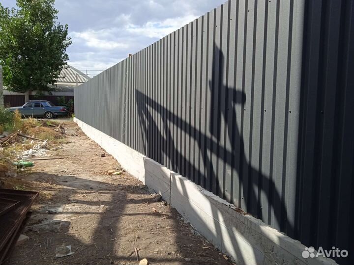 Забор.Установка заборов