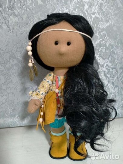 Интерьерная кукла ручной работы