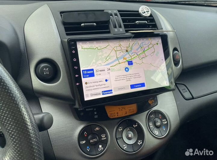 Штатная android магнитола Toyota Rav 4