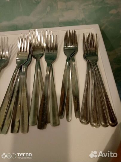 Вилки из нержавеющей стали СССР