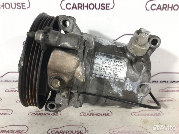 Компрессор кондиционера Subaru Impreza 2 1.5 EJ152