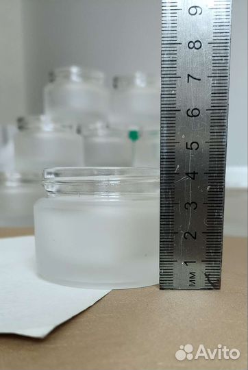 Баночка стекло с крышкой