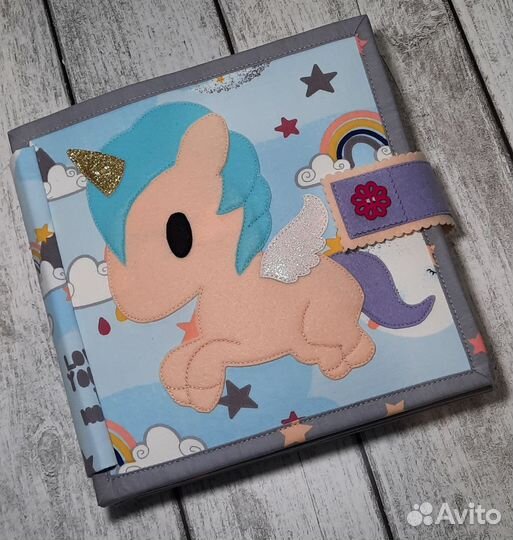 Книга из фетра 