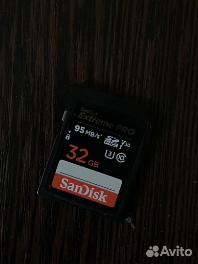 Карта памяти sandisk extreme PRO 32GB 95mb/s
