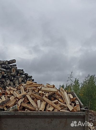 Дрова колотые