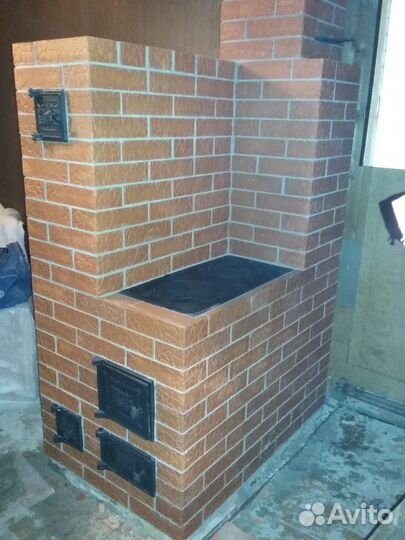 Печи камины барбекю из кирпича