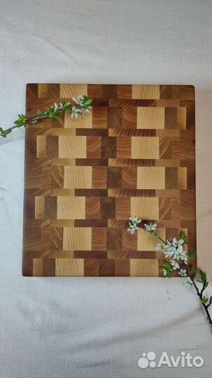 Доска разделочная торцевая