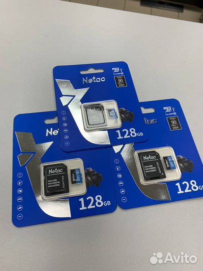 Карта памяти microsdxc 128Gb Netac