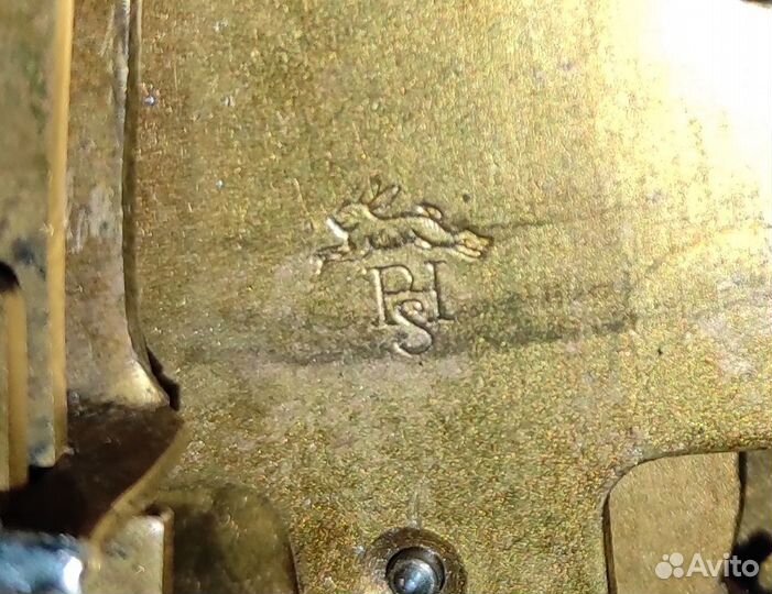 Антикварные часы PHS Philipp Haas 19 век