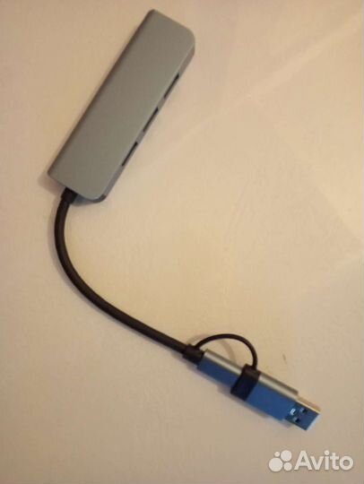 Разветвитель Type-C / USB 4*USB 3.0