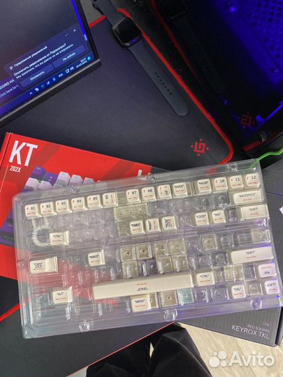 Игровая клавиатура red square keyrox tkl purple