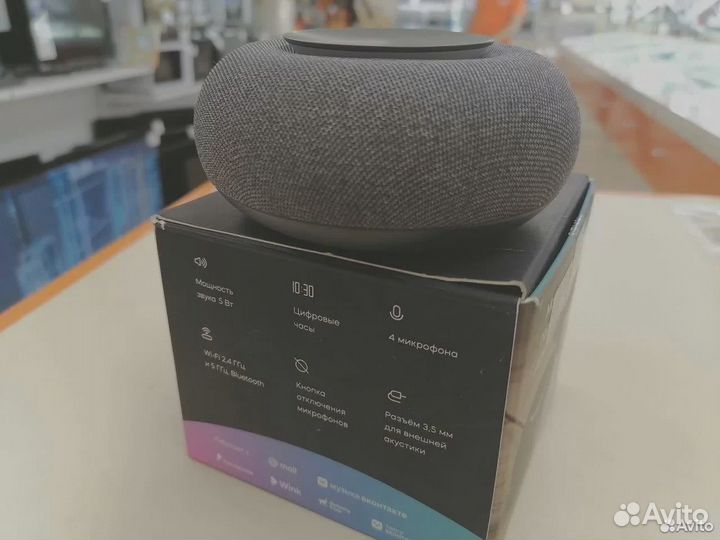 Умная колонка VK Капсула мини (ахт)