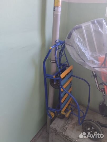 Санки на колесах