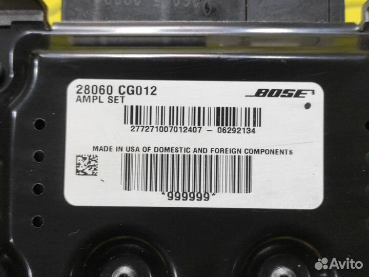 Усилитель магнитолы Infiniti Fx35 S50 VQ35DE