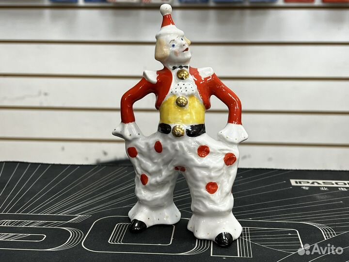 Статуэтка фарфор Клоун дфз Вербилки