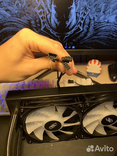 Водяное охлаждение deepcool gammaxx l240 v2