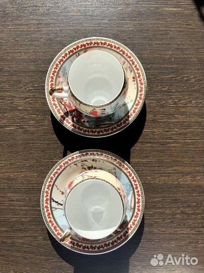 Кофейная пара фарфор
