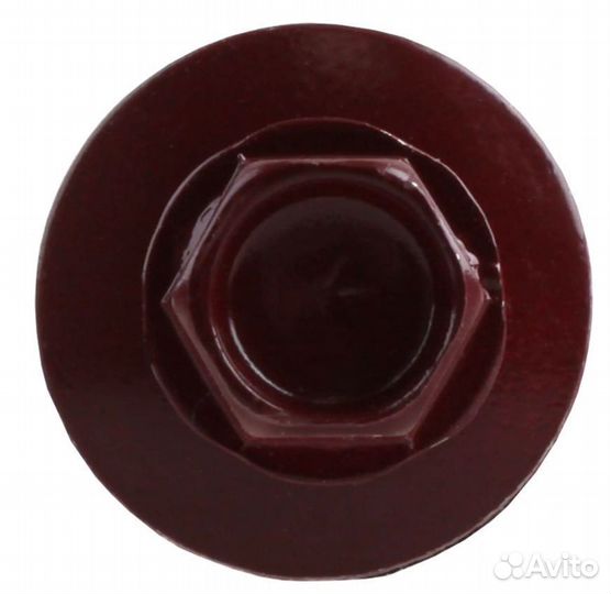 Кровельные саморезы с буром красные 4.8х35 мм, упа