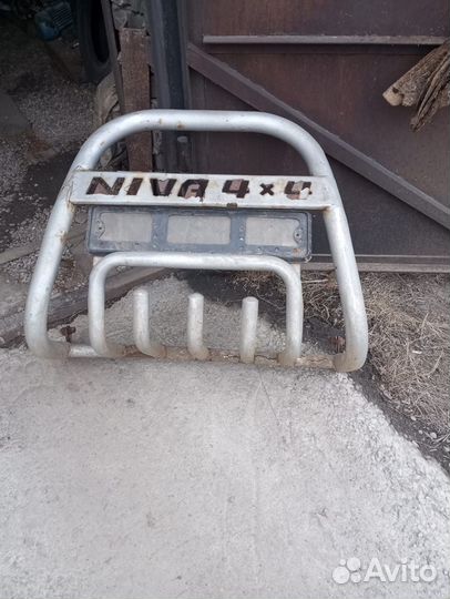 Защита радиатора niva
