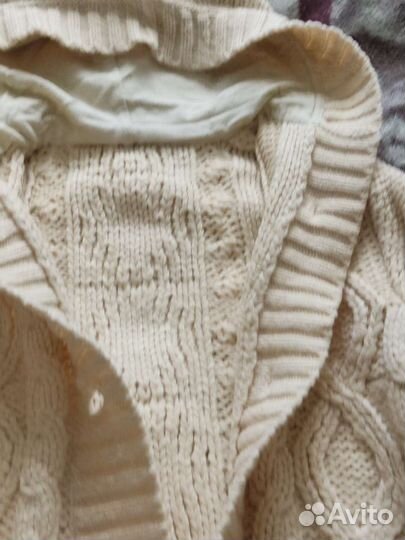 Вязаная кофта для девочки