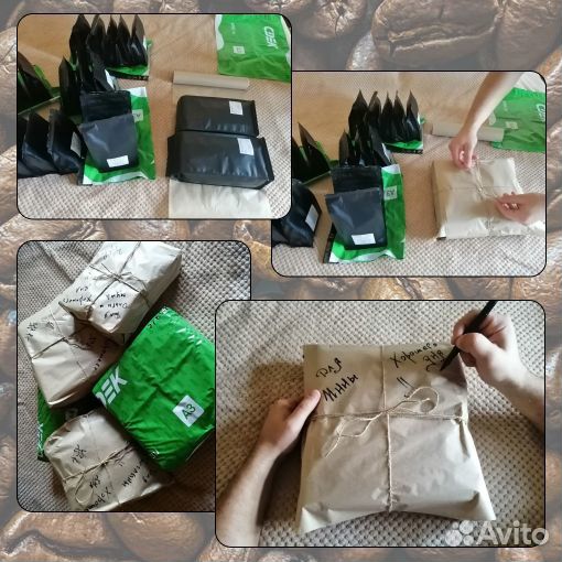 Зерновой кофе свежей обжарки от 1кг