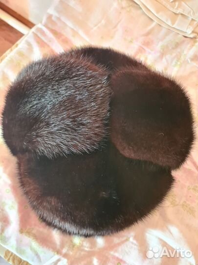 Шапка мужская,норковая. 60-62р